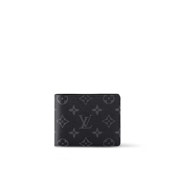 Black Monogram Card Holder - Picture 1 of 6